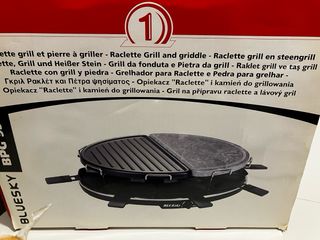 Raclette grill piedra y plancha BPG 956