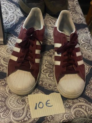 Zapatillas Adidas Superstar Rojas