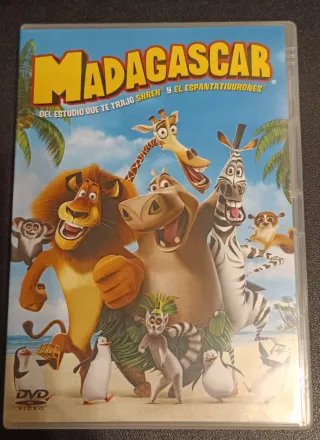 DVD Madagascar Película Animada Español