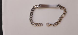 Pulsera Acero Inoxidable Leo