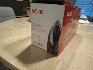 Plancha Solac Optima Perfect 2600W Nueva