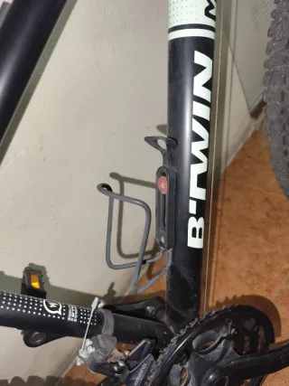 Bicicleta B'Twin Rockrider Negra/Amarilla