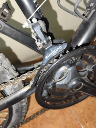 Bicicleta B'Twin Rockrider Negra/Amarilla