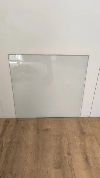 CRISTAL DE MESA CUADRADO 75X75X1