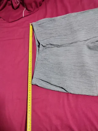 Pantalón recto verde