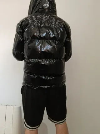 Abrigo Trapstar Negro Brillante