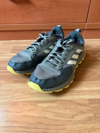 Zapatillas Adidas Trail Running Gris/Amarillo