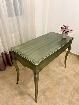 Conjunto mueble y mesa de despacho