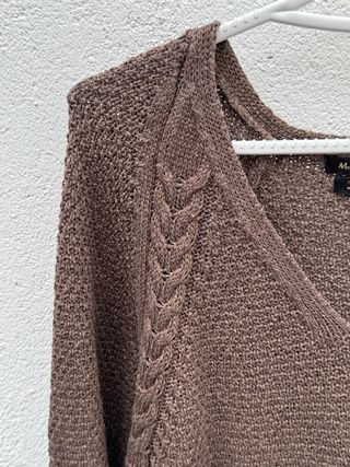 Vestido Massimo Dutti marrón talla M