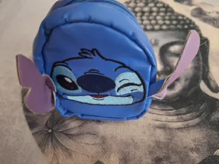 Monedero Stitch azul orejas grandes