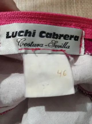 Vestido Flamenca canastero