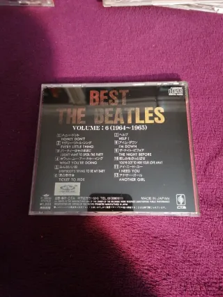 Lote 8 CDs The Beatles Greatest Hits Ed. Japonesa