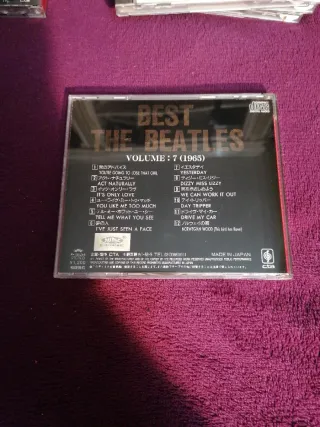 Lote 8 CDs The Beatles Greatest Hits Ed. Japonesa
