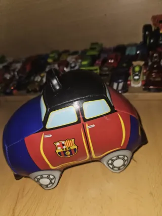 Figura Coche Taxi Barça Decorativa