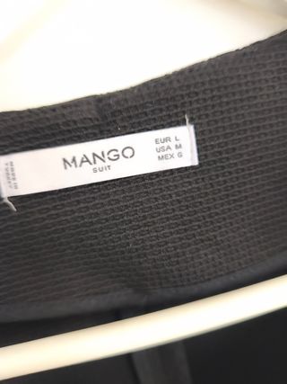 Americana negra Mango Talla L