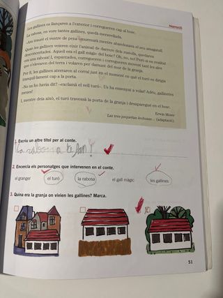 Comprensió lectora 3r Primària : fitxes de treball