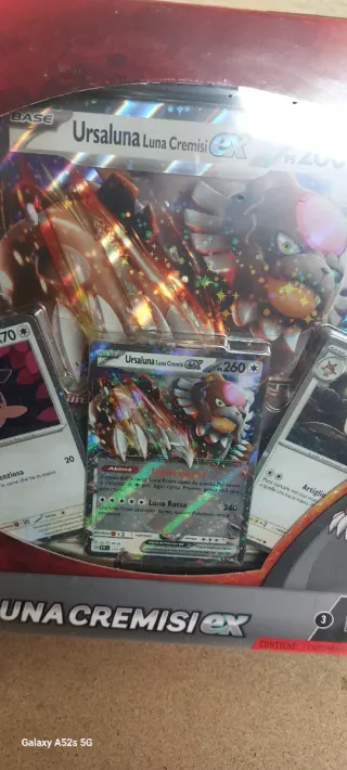 Collezione Pokemon Ursaluna Luna (ultima scatola)