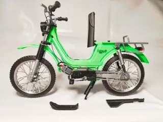 Maqueta Derbi Variant TT 1978 Verde