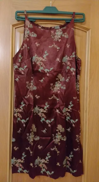 Vestido Verano Flores Talla S
