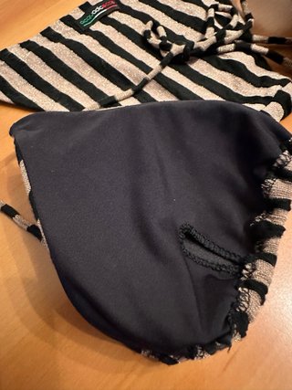 Bikini Acquadicocco Righe Lurex Oro Nero