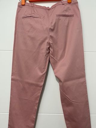 Pantalón Chino Mujer Springfield Rosa