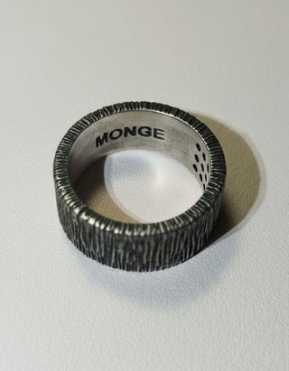 Anillo Monge Joyeros - Plata y 9 Diamantes Cognac