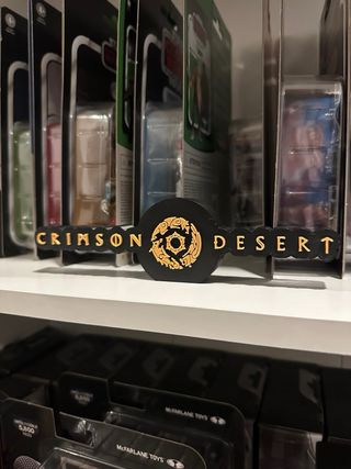 Crimson Desert Logo 3D