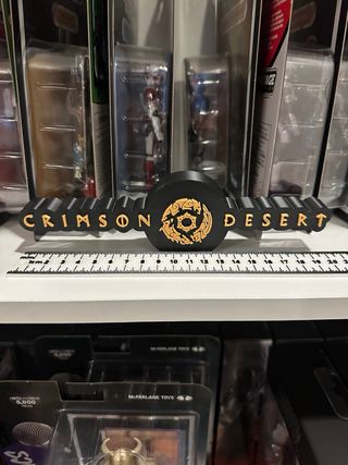 Crimson Desert Logo 3D