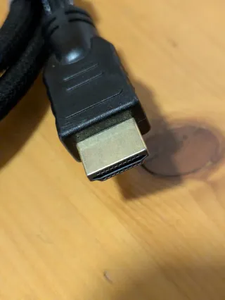 Cable HDMI a HDMI 90cm Malla Negra