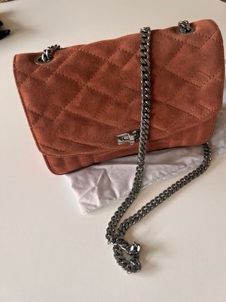 Bolso Hakei ante efecto acolchado