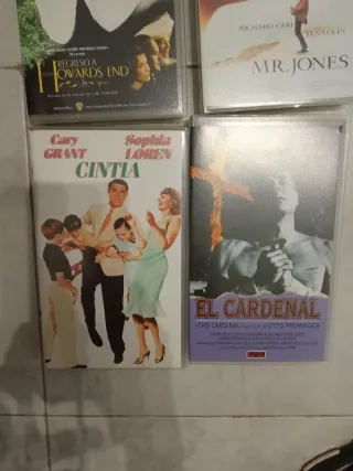 Lote 5 Películas VHS Clásicas