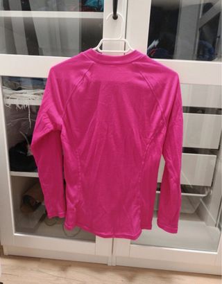 Camiseta térmica Decathlon rosa
