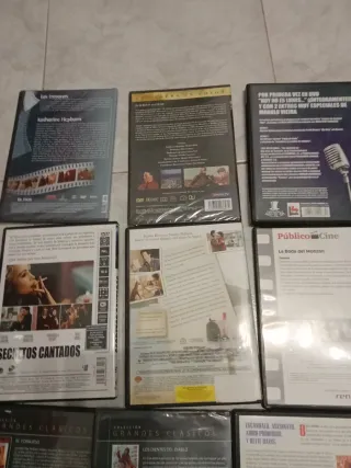 Lote Películas DVD Cine Clásico y Más. Todas 10€.