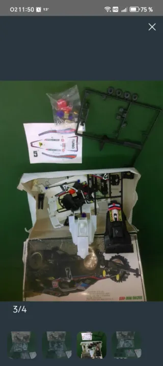 Maqueta Tamiya Super Buggy No.5 Racing Mini 4WD