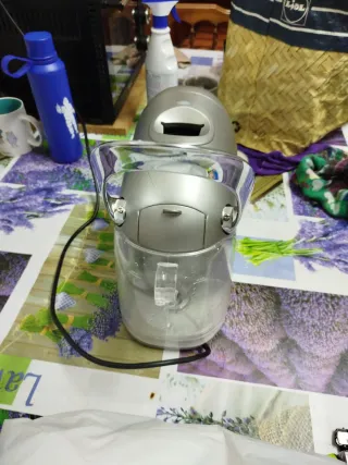 Cafetera Fagor Plata y Roja