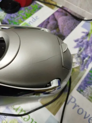 Cafetera Fagor Plata y Roja