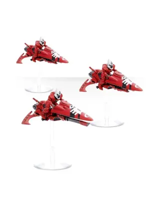 Aeldari Eldar 4 Motos + 1 Vidente Warhammer 40k