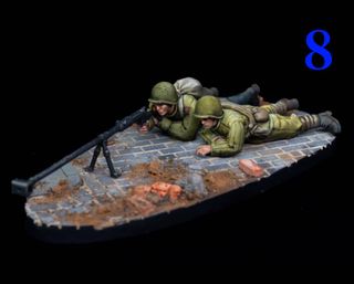 Figuras Rusas Batalla de Berlín #1, 1/72-1/56