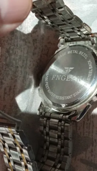 Reloj FNGEEN Hombre Oro y Plata