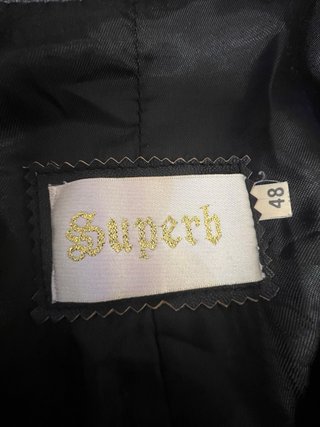 Giacca in pelle marrone