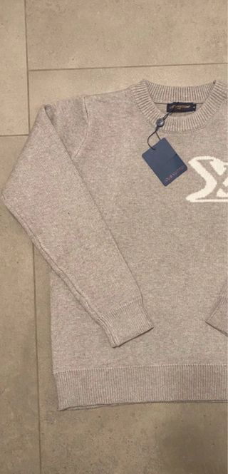 Felpa Footkorner Grigia con Logo Bianco