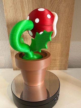 Planta Carnívora Mario Bros Maceta