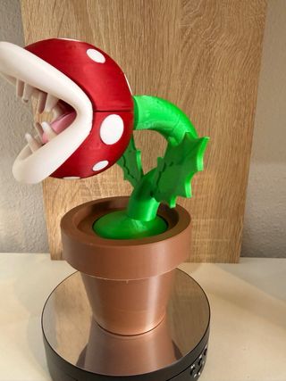 Planta Carnívora Mario Bros Maceta