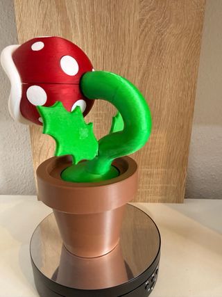 Planta Carnívora Mario Bros Maceta