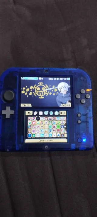 Nintendo 2DS Azul Transparente Edición Especial