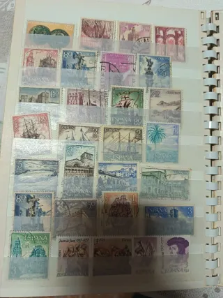 Pequeño Clasificador sellos España usados y sin re