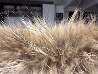 Dos cuellos de pelo natural