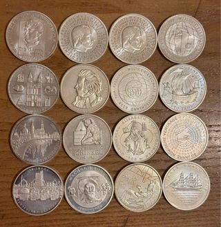 Alemania 10 Euros Plata 925
