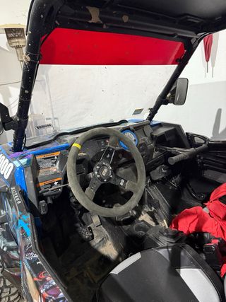Buggy Polaris RZR 4 1000 Negro/Rosa