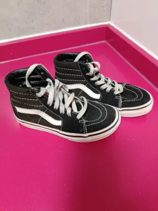 Zapatillas Vans Bota Negras